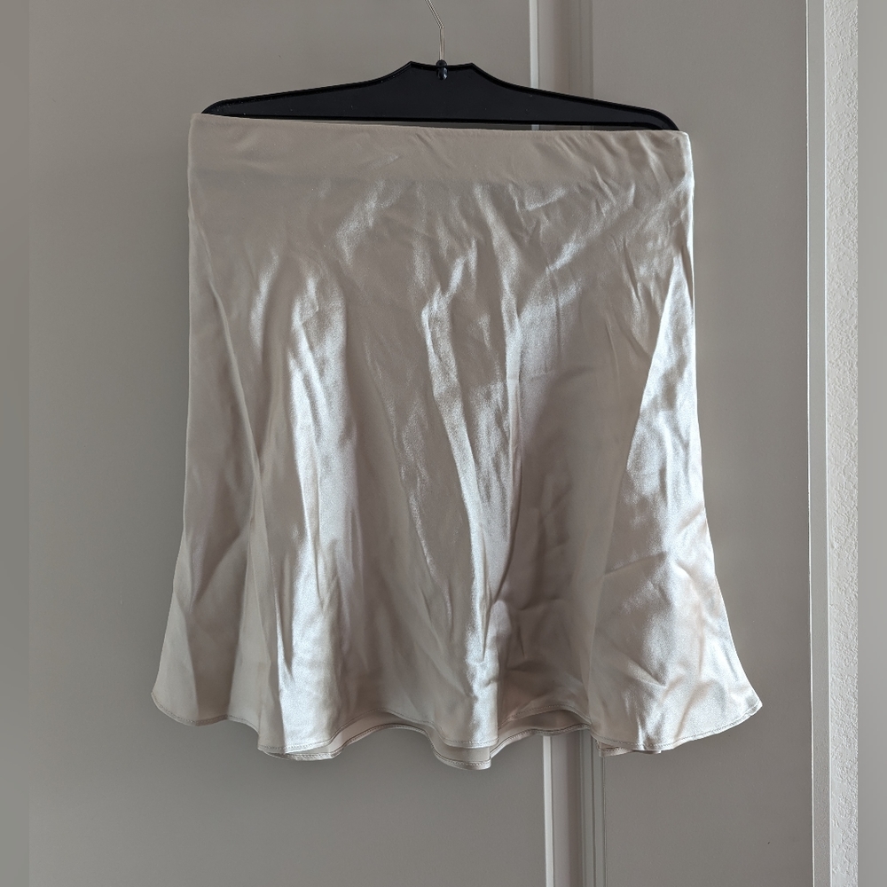 Quince Washable Silk Mini Skirt